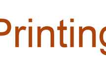 Printing logo